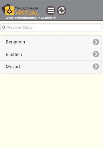 Maçonaria Virtual Mobile screenshot 4