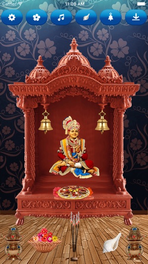 Lord Swaminarayan Virtual temple: Worship Shri Swaminarayan (圖2)-速報App