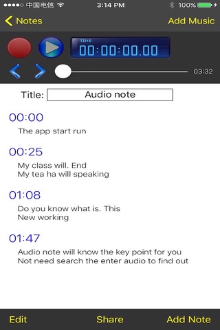 Meeting Lecture & Voice Audio Notes Record - náhled