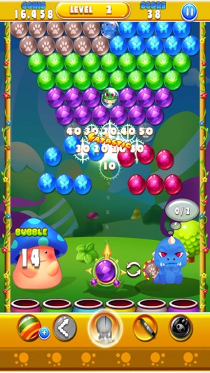 Bubble Shooter- Word Bubbles Pop Witch Land 2(圖2)-速報App