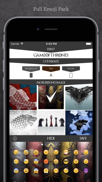 Keyboard for Game of Thrones Free HD