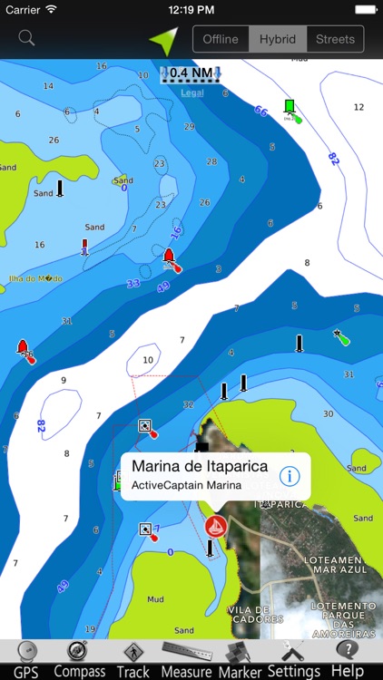 Ilhéus - Luiz Corrêa GPS Chart