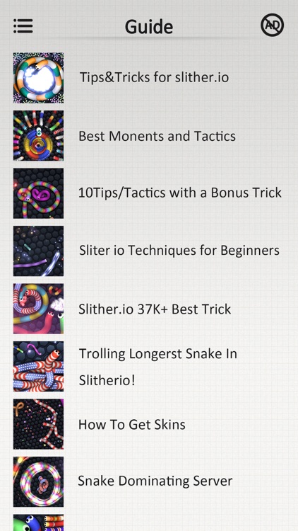 Guide for Slither.io Pro - Unlock Snake Color Skins Version