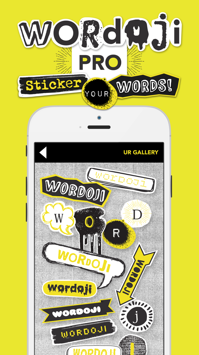 Wordoji Pro - Nhãn dán  Logo