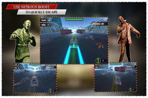 Zombie highway race and kill screenshot 3
