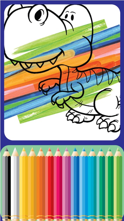 Dinosaurs Village coloring page for boys Seventh Edition