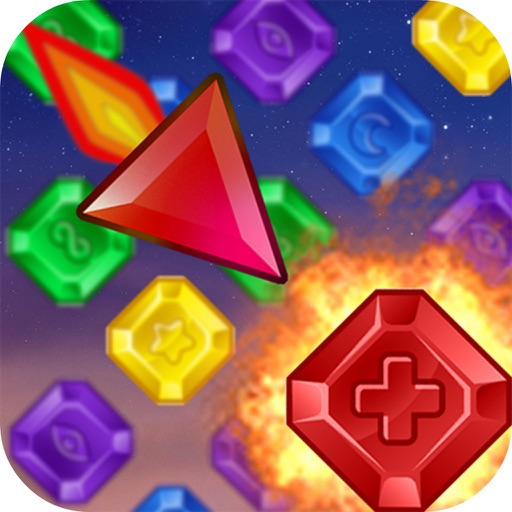 Funny Jewels Bubble - Shooter Match-3 Icon