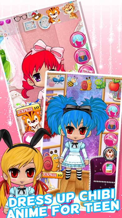 How to cancel & delete Dress Up Chibi Character Games For Teens Girls & Kids Free - kawaii style pretty creator princess and cute anime for girl from iphone & ipad 2