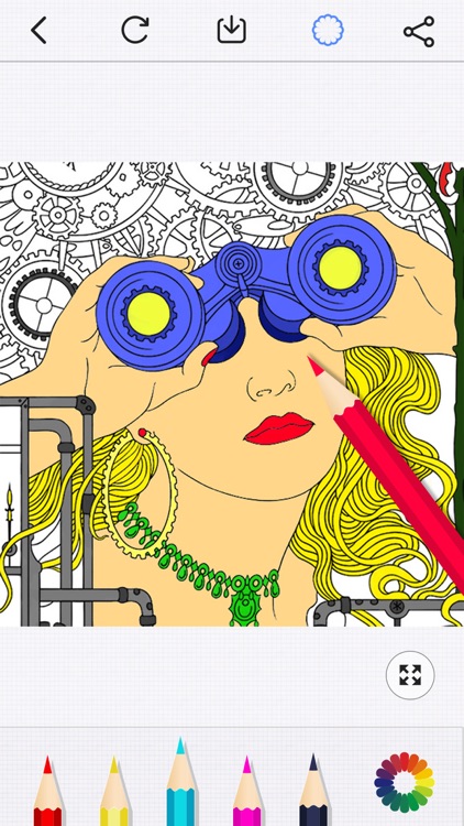 Secret Coloring Book - Free Anxiety Stress Relief & Color Therapy Pages for Adult