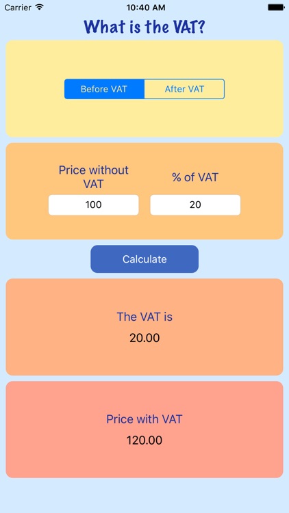 VAT Calculator Free