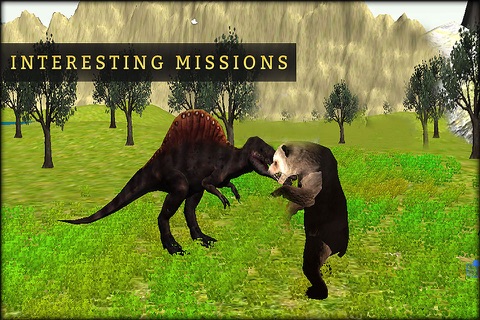 Dinosaur Raptor Simulator 3D : Angry Dino screenshot 2
