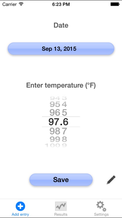 Ovulation temperature tracker