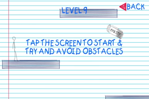 Dumb Stickman Run 4 (Challenge Gravity and don’t die running in danger zone like dumber guy. Win the scary race and be a happy man) screenshot 2