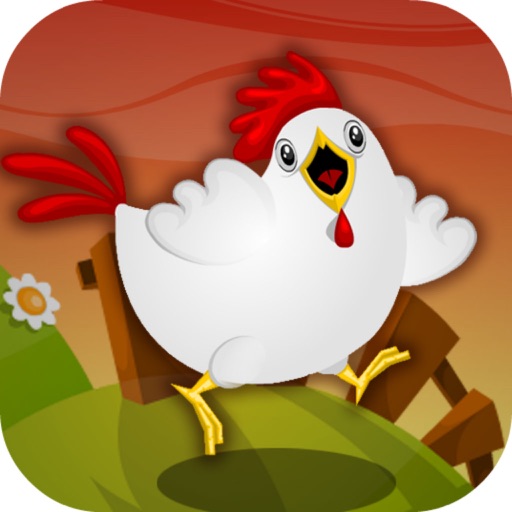 Chicken Jumps－Funny Jumping&Cute animal's flying plan iOS App