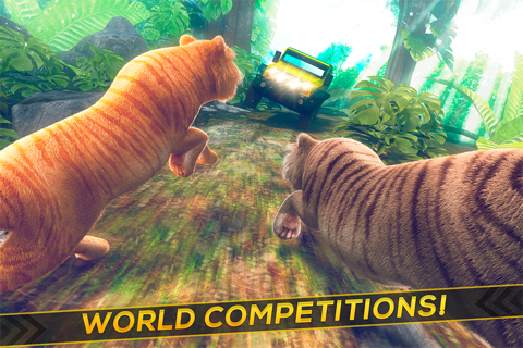Tiger Run | Animal Simulator Games For Children Free screenshot 2