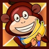 Monkey Adventure - Monkey drive a jet to eat bananas.