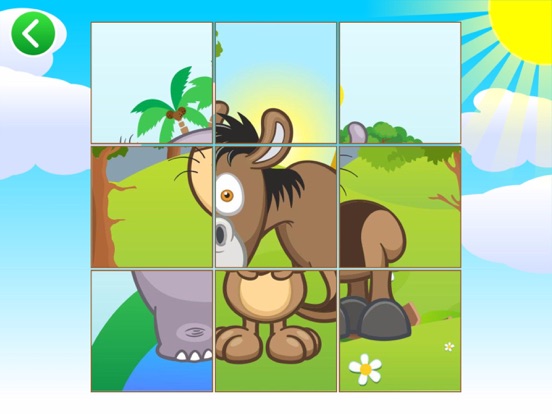 Игра Детские пазлы с животными для малышей – бесплатная развивающая и обучающая игра для детей, девочек и мальчиков от 2-х лет