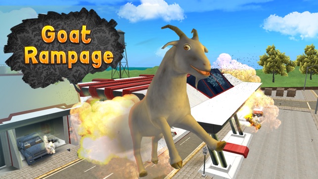 City Goat: Animal Survival Simulator 3D(圖2)-速報App