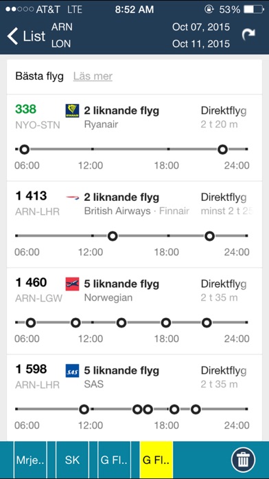 Stockholm Arlanda Airport -Flight Tracker Premium Screenshot 5
