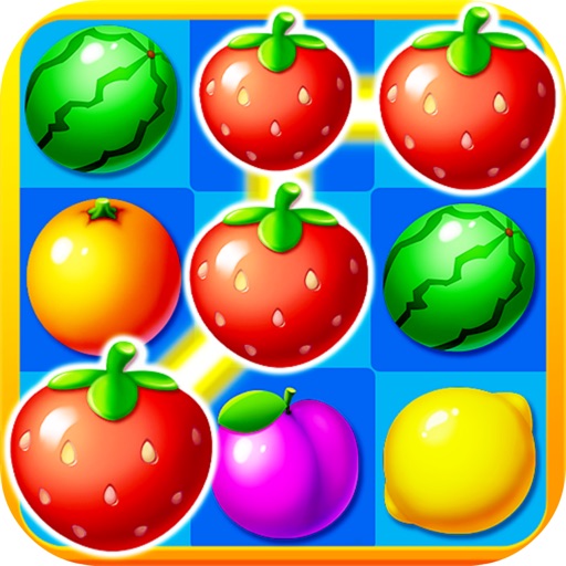 Crazy Fruit Connect Boom Icon