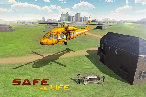 City Helicopter Simulator – 3D Apache Flying Simulation Game screenshot 3