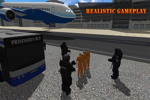 Police Airplane Bus Prison Duty Simulator Game screenshot 4