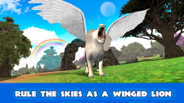 Wild Flying Lion Simulator 3D Full(圖1)-速報App