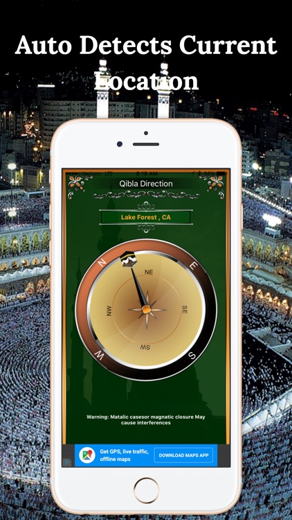 Qibla-Find Makkah Direction screenshot-3