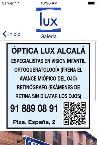 OPTICA LUX ALCALA screenshot 4