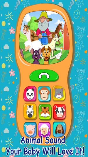 Baby Phone Rhymes - Free Baby Phone Games For Toddlers And K(圖1)-速報App