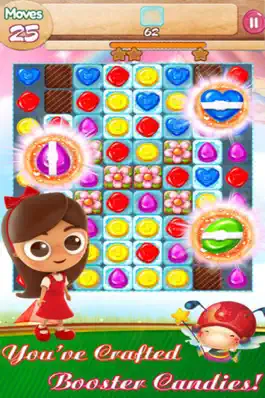 Game screenshot Sweet Bakery - 3 match Cookie Mania puzzle splash game mod apk