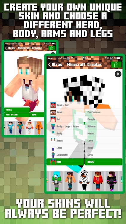 Craftor Pro Skins Creator for Minecraft PE & PC