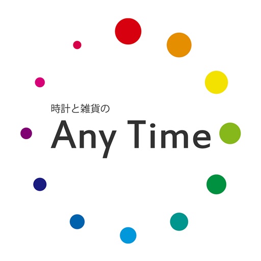 生活雑貨の通販なら、時計と雑貨の【AnyTime】 icon