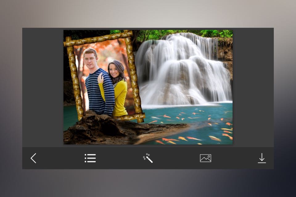 Waterfall Photo Frames - Elegant Photo frame for your lovely moments screenshot 4