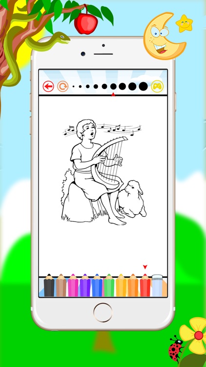 Bible Christ Coloring Book - Drawing and Paint For Kids screenshot-3