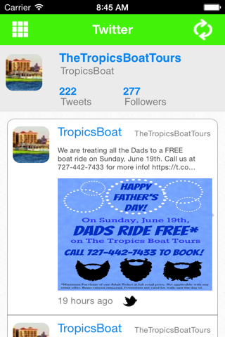 The Tropics Boat Tours screenshot 2