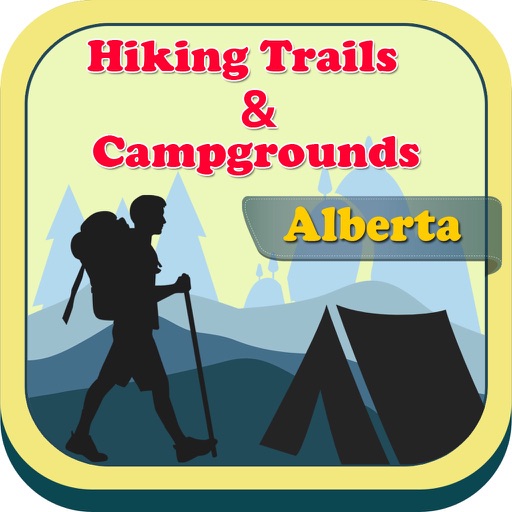 Alberta - Campgrounds & Hiking Trails icon