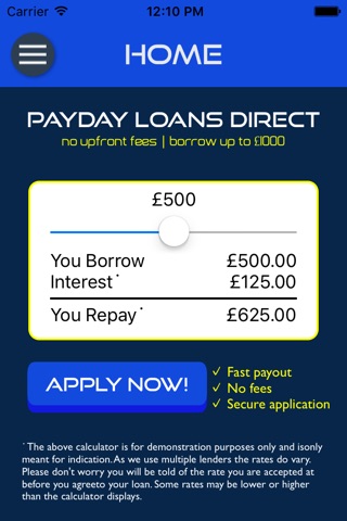 Payday Loans Direct screenshot 2