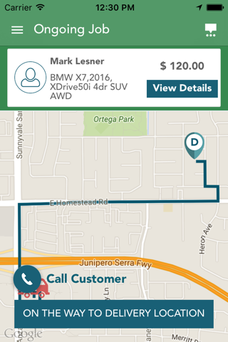 Same Day Pickup App - Carrier screenshot 3