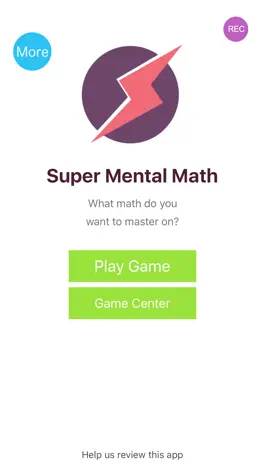 Game screenshot Super Mental Math mod apk