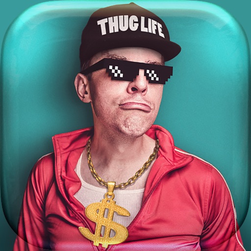 Thug Life Photo Booth - SWAG Stickers for MSQRD Prisma Mlvch Icon