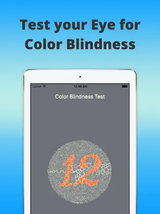 Captura de Pantalla 1 Color Blind-Test su ojo iphone