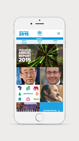 Game screenshot UNEP Annual Report 2015 mod apk