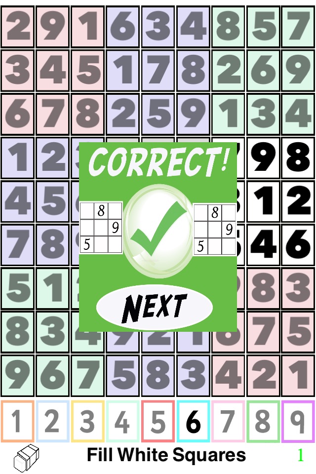 One Block Sudoku screenshot 3