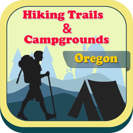 Oregon - Campgrounds & Hiking Trails icon