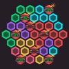 Hex Block Cube - Fit & round color bricks to hexagon 10/10 dotz balls game