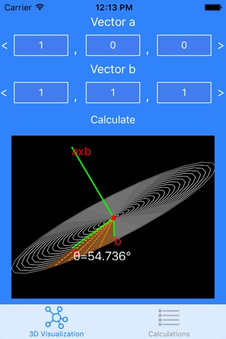 3D Vector Visualizer screenshot 3