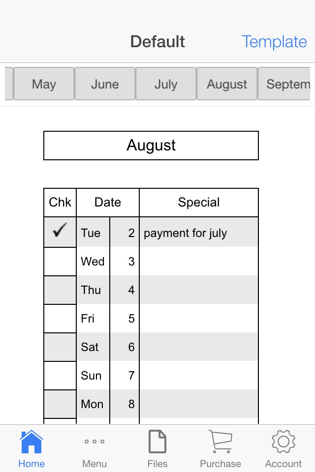 Monthly Rent Receipt screenshot 4