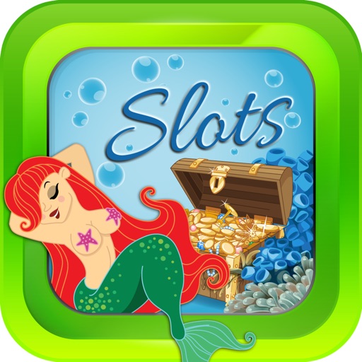 Aqua Ocean Slots Casino - Vegas VIP - Mermaids and Treasures of the 777 Seas iOS App