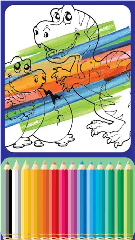 Game screenshot Dinosaurs Village coloring page for boys Ninth Edition mod apk